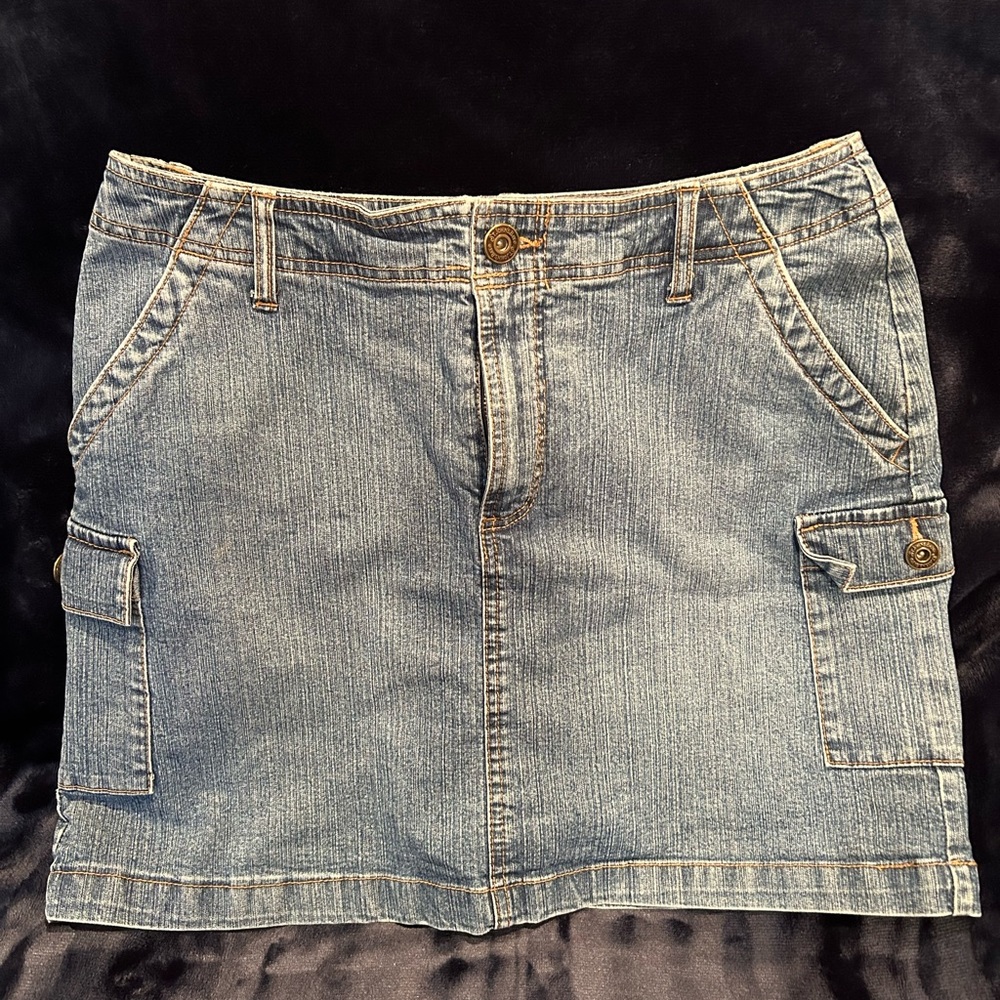 Denim skirt